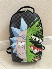 Sprayground Rick And Morty Brainshark Backpack - GONE FOREVER ON SPRAYGROUND picture