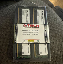 A-Tech Premium Memory 64GB (2x32GB) DDR4-2133 PC4-17000 ECC Reg LRDIMM picture