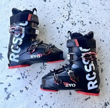 🎿ROSSIGNOL EVO 70 Men’s Ski Boots Black Red Size 27.5 / Mondo 318 mm picture