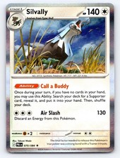 Silvally 070/084 Rare Pitch Black Pokemon Holo Lightly Played picture