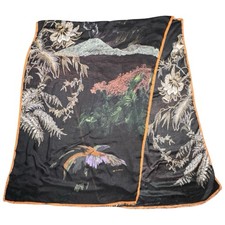 Etro Men’s Tropical Bird Print Collectible Scarf 2019 $370 picture