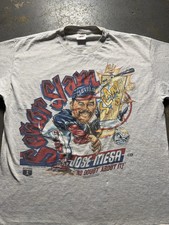 Remake 1996 Cleveland Indians Jose Mesa “Senor Slam” Caricature T shirt HN6355 picture