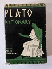 Plato Dictionary Morris Stockhammer 1963 Philosophical Library Hardcover  Jacket picture