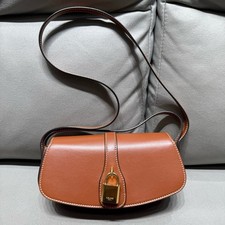 Celine Pre-Owned Authentic Underarm Bag Caramel Free Tracked Shipping picture