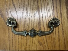 Original Vintage Thomasville Dresser Drawer Pull Handle Camino Spanish 6”cc (204 picture