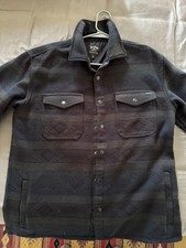 Billabong Lodge Long Sleeve Button Down Flannel Shirt Size Large picture