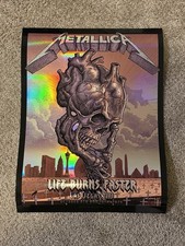 METALLICA LAS VEGAS SPHERE POP UP POSTER Week 2-FOIL- Print 10/8 & 10/10 picture