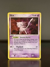 Mew 4/17 - Pokémon - Holo  *Swirl picture