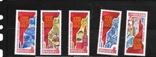 RUSSIA USSR#5516-20 1986 RED BANNER MNH MINT PICTORIAL COMMEMORATIVE STAMP SET picture