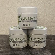 Aiya America Matcha Ceremonial Grade- 3 Cans 30 gm each (3.15 oz Total Weight) picture
