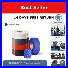 ANYCUBIC PLA+ Filament 1.75mm Refill Spooless 1KG for Kobra 3 V2 S1C picture