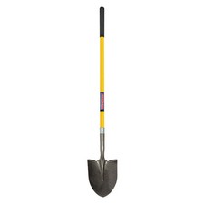 WESTWARD 3YU82 Round Point Shovel,48 In.Handle,14 ga. 3YU82 picture