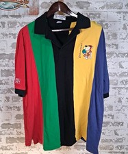 Vintage 1998 Cheetos Chester Cheetah Frito Lay Colorblock Polo Men's XL 90s picture