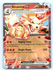 TCG ~ Arcanine ex 032/198 ~ English Near Mint picture