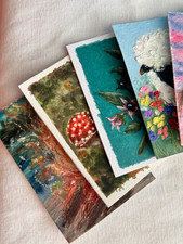 Commissions - ACEO Mini Art Oil Pastel, Watercolor, Alcohol Marker Custom Piece picture