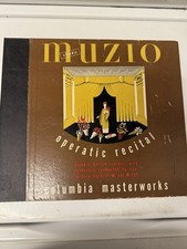 Claudia Muzio Operatic Recital Columbia Masterworks Set M-259 78 RPM Shellac picture