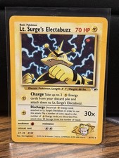 Lt. Surge's Electabuzz 006/132 Gym Heroes Holo picture