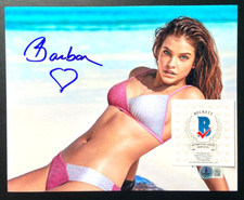 BARBARA PALVIN SIGNED 8X10 PHOTO SEXY SPORTS ILLUSTRATED SI SWIMSUIT MODEL BAS picture