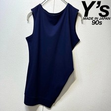 90s Y's Yohji Yamamoto Asymmetrical Deconstructed Design Tank Top MADE IN JAPAN picture