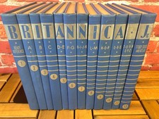 Complete 12 Volume Set ENCYCLOPEDIA BRITANNICA  JUNIOR JR 1947 Classic Look picture