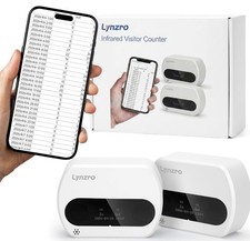 Smart Retail Infrared People Counter, Wireless Type-C Charging Door Counter picture