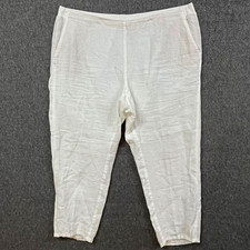 J.Jill Women's  Linen Pants size 3x picture