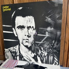 Peter Gabriel Self Titled LP Geffen GHSP 2035 1983 EX/EX OIS Play Graded picture