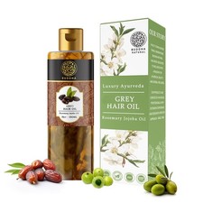 Buddha Natural Grey oil for Hair (150ml) - Ayurveda Certified picture