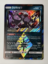 Pokémon Darkrai Prism Star Prism Rare Holo SM-Ultra Prism 77/156 2018 picture