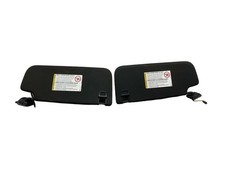 2020-2026 GMC SIERRA 3500 AT4 FRONT RIGHT LEFT SUN VISOR W/ ILLUMINATION SET OEM picture