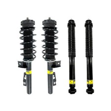 4pcs Front and Rear Shock Struts Assys w/o ADS For Smart Fortwo W451 2008-2016 picture
