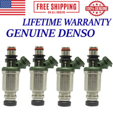 NEW OEM DENSO 4 Pieces Fuel Injectors For 1998, 1999, 2000 Toyota Rav4 2.0L I4 picture