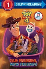 Old Friends, New Friends (Disney/Pixar Toy Story 4) (Step into Reading) - GOOD picture