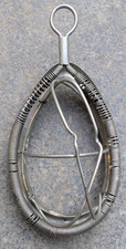 Antique Ether Anesthesia Mask Vintage Wire Cage + Spring Medical Surgical Tool picture