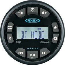 JENSEN JMS3RTL Stereo with AM/FM/BT - Single Zone Berry/Blue picture