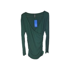 ALLEGRACE Green Long Sleeve Women's Cotton Size M Regular Opaque  picture