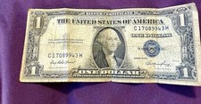 1935 E Series Silver Certificate With Printing Error. Reduced picture