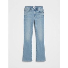 PAIGE Sloane Mid Rise Straight Leg Blue Denim Jeans Size 23 Casual Chic Daily picture