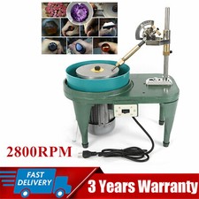 Gem Faceting Machine 2800RPM Gemstone Grinding Jewelry Lapidary Cutting Polisher picture