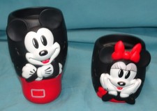 Disney Scentsy 1 Warmer  with 1 Mickey Mouse & 1 Minnie mouse topper picture