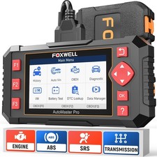 FOXWELL Car Scanner NT604 Elite OBD2 Scanner ABS SRS Transmission picture