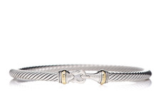 David yurman 4 mm Buckle bracelet with Gold Medium picture