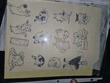 Pre Printed professional tattoo stencils  picture