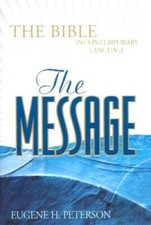 The Message: The Bible in Contemporary Language - Hardcover - VERY GOOD picture