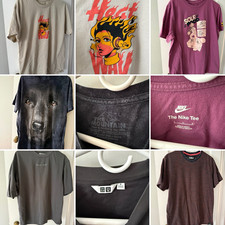 Nike UNIQLO Colcci The Mountain Mixed Men’s Tee Haul, size M/L picture
