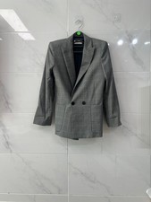 Zadig & Voltaire Plaid Jacket Women's Size picture