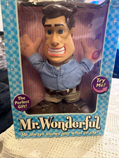 PNC Mr Wonderful Talking Toy Figure, 16 Phrases, MS9113 needs batteries. picture