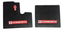 Kenworth Rubber Truck Floor Mats OEM W/Logo for all T600 T800 W900 to year 2000 picture