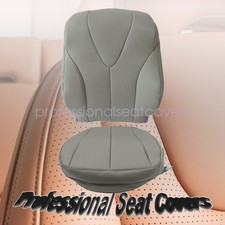 Driver Bottom & Back Leather Seat Cover Gray 2007-2011 Fits Toyota Camry LE XLE picture