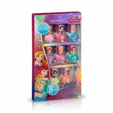 Disney Princess 8pc Kids Nail Polish Set Non-Toxic Washable Colors picture